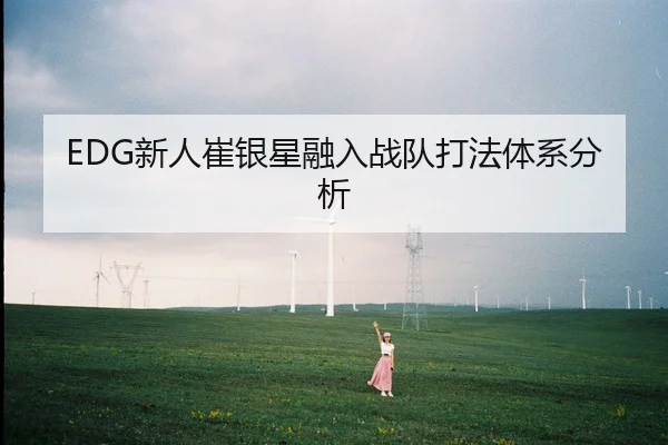 EDG新人崔银星融入战队打法体系分析